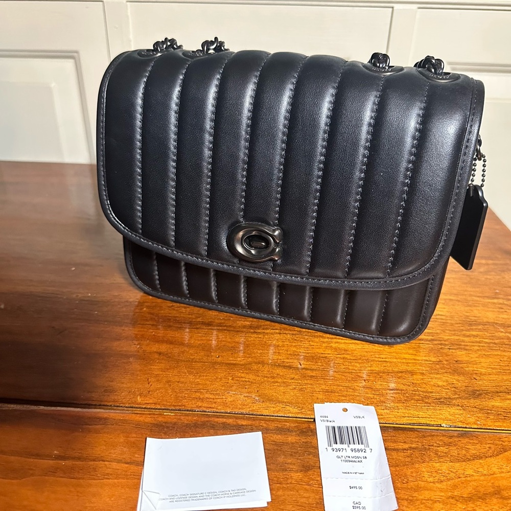 Coach Madison 4684 Quilted Leather Shoulder Bag NWT